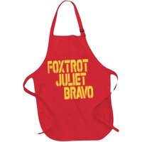 Foxtrot Juliet Bravo Apron