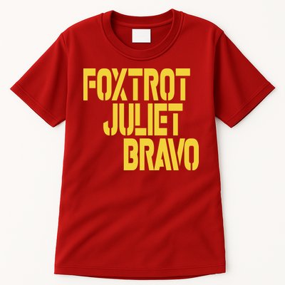 Foxtrot Juliet Bravo Tall T-Shirt