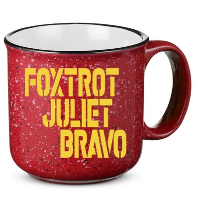 Foxtrot Juliet Bravo 15oz Campfire Ceramic Mug