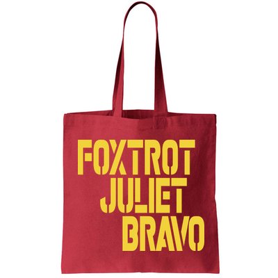 Foxtrot Juliet Bravo Bag