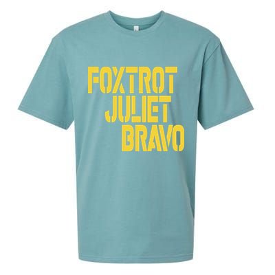 Foxtrot Juliet Bravo Sueded Cloud Jersey T-Shirt