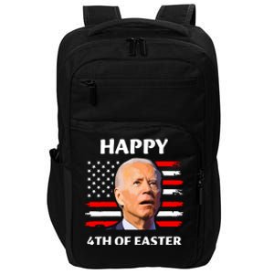 Funny Joe Biden Happy 4th Of Easter Confused 4th Of July Impact Tech Backpack