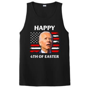 Funny Joe Biden Happy 4th Of Easter Confused 4th Of July PosiCharge Competitor Tank