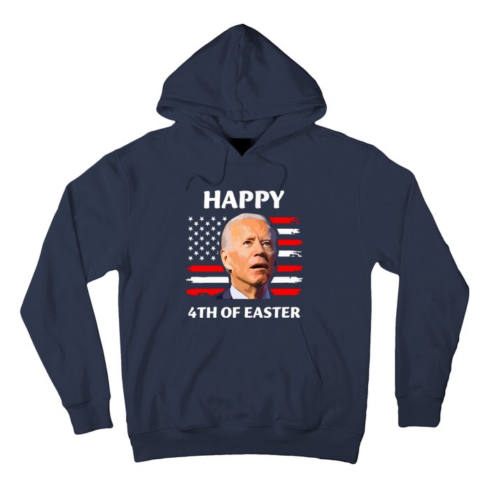 Funny Joe Biden Happy 4th Of Easter Confused 4th Of July Hoodie