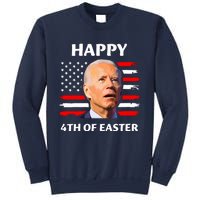 Funny Joe Biden Happy 4th Of Easter Confused 4th Of July Sweatshirt