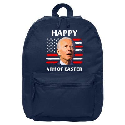 Funny Joe Biden Happy 4th Of Easter Confused 4th Of July 16 in Basic Backpack