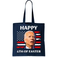 Funny Joe Biden Happy 4th Of Easter Confused 4th Of July Tote Bag