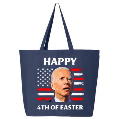 Funny Joe Biden Happy 4th Of Easter Confused 4th Of July 25L Jumbo Tote