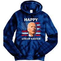 Funny Joe Biden Happy 4th Of Easter Confused 4th Of July Tie Dye Hoodie