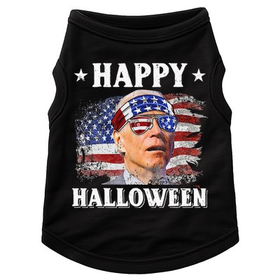 Funny Joe Biden Happy Halloween Confused 4th Of July Doggie Tank
