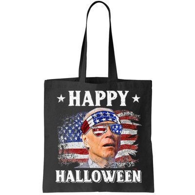 Funny Joe Biden Happy Halloween Confused 4th Of July Bag