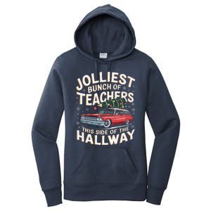 Funny Jolliest Bunch Of Teachers This Side Of The Hallway Women's Pullover Hoodie