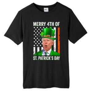 Funny Joe Biden Happy Halloween Confused St Patricks Day Tall Fusion ChromaSoft Performance T-Shirt