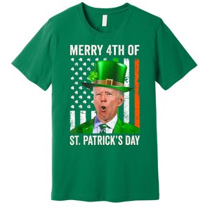 Funny Joe Biden Happy Halloween Confused St Patricks Day Premium T-Shirt