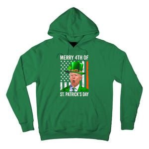 Funny Joe Biden Happy Halloween Confused St Patricks Day Tall Hoodie