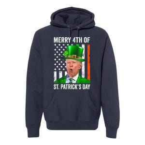 Funny Joe Biden Happy Halloween Confused St Patricks Day Premium Hoodie