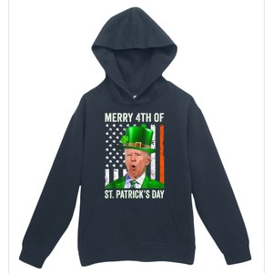 Funny Joe Biden Happy Halloween Confused St Patricks Day Urban Pullover Hoodie