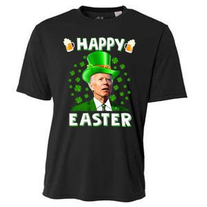 Funny Joe Biden Easter Confused St Patricks Day Cooling Performance Crew T-Shirt