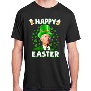 Funny Joe Biden Easter Confused St Patricks Day Adult ChromaSoft Performance T-Shirt