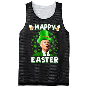 Funny Joe Biden Easter Confused St Patricks Day Mesh Reversible Basketball Jersey Tank