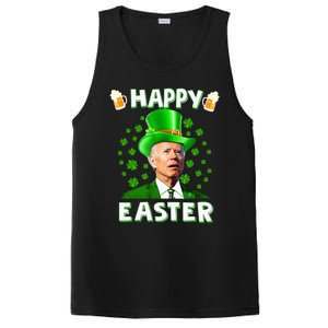 Funny Joe Biden Easter Confused St Patricks Day PosiCharge Competitor Tank