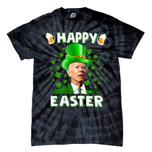 Funny Joe Biden Easter Confused St Patricks Day Tie-Dye T-Shirt