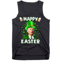 Funny Joe Biden Easter Confused St Patricks Day Tank Top