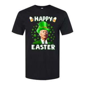 Funny Joe Biden Easter Confused St Patricks Day Softstyle CVC T-Shirt