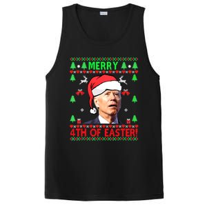 Funny Joe Biden Merry 4th Of Easter Ugly Christmas Cute Gift PosiCharge Competitor Tank