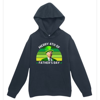 Funny Joe Biden St Patricks Day Merry 4th Of Fathers Day Urban Pullover Hoodie