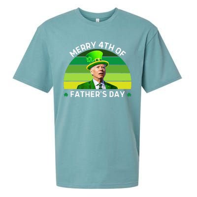 Funny Joe Biden St Patricks Day Merry 4th Of Fathers Day Sueded Cloud Jersey T-Shirt