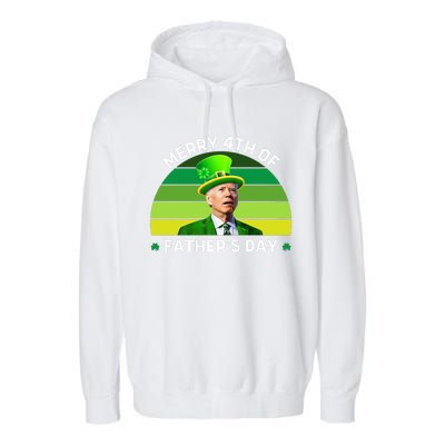 Funny Joe Biden St Patricks Day Merry 4th Of Fathers Day Garment-Dyed Fleece Hoodie