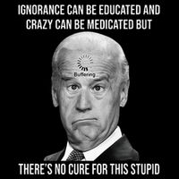 Funny Joe Biden No Cure For This Stupid Anti Biden Liberals 7-Panel Snapback Hat