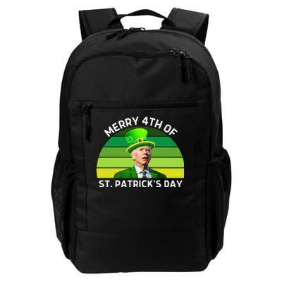 Funny Joe Biden St Patricks Day Merry 4th Of St Patrick's Day Daily Commute Backpack