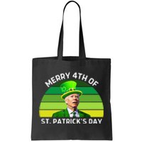 Funny Joe Biden St Patricks Day Merry 4th Of St Patrick's Day Tote Bag