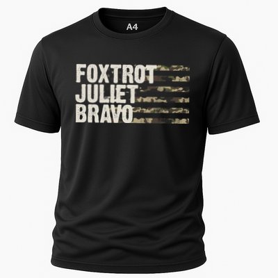 Foxtrot Juliet Bravo Camo Military Flag Performance Shirt