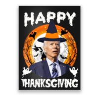 Funny Joe Biden Happy Thanksgiving Confused Happy Halloween Poster