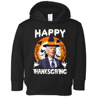 Funny Joe Biden Happy Thanksgiving Confused Happy Halloween Toddler Hoodie