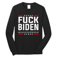 Fuck Joe Biden Long Sleeve Shirt