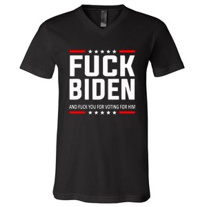 Fuck Joe Biden V-Neck T-Shirt