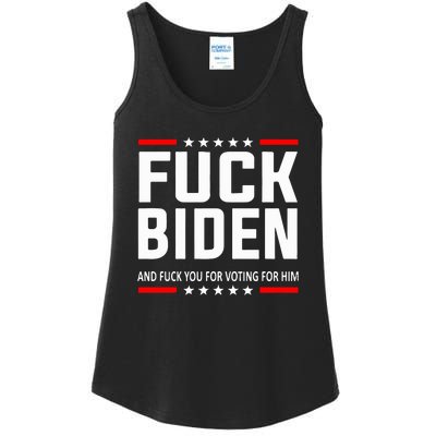 Fuck Joe Biden Ladies Essential Tank