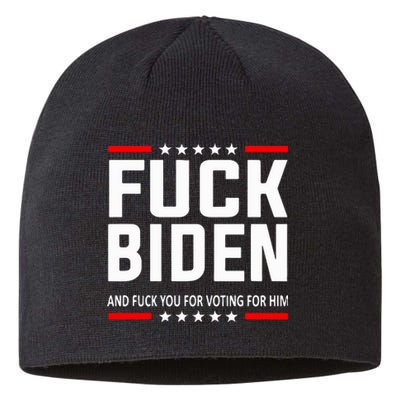 Fuck Joe Biden Sustainable Beanie