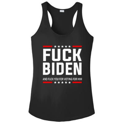 Fuck Joe Biden Ladies PosiCharge Competitor Racerback Tank