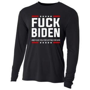 Fuck Joe Biden Cooling Performance Long Sleeve Crew