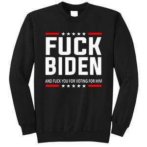 Fuck Joe Biden Tall Sweatshirt