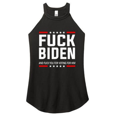 Fuck Joe Biden Women's Perfect Tri Rocker Tank