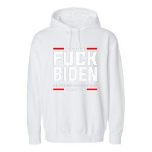 Fuck Joe Biden Garment-Dyed Fleece Hoodie