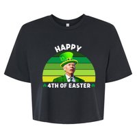 Funny Joe Biden St Patricks Day Happy 4th Of Easter Bella+Canvas Jersey Crop Tee