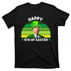 Funny Joe Biden St Patricks Day Happy 4th Of Easter T-Shirt