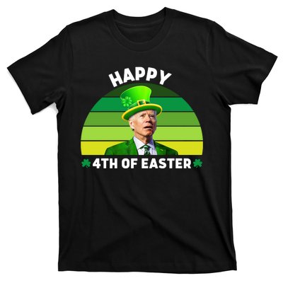 Funny Joe Biden St Patricks Day Happy 4th Of Easter T-Shirt